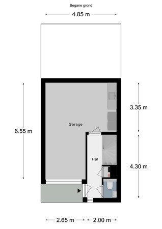 Floorplan - Bloemendalstraat 53, 6291 CL Vaals